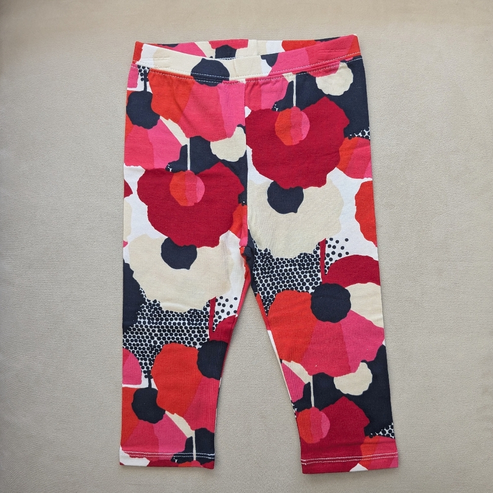 NWT GAP Striking Floral Leggings - 4 yrs